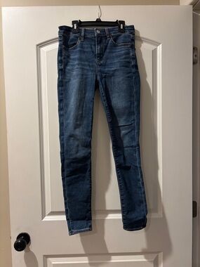 American Eagle Outfitters Dark Blue Skinny Jeans